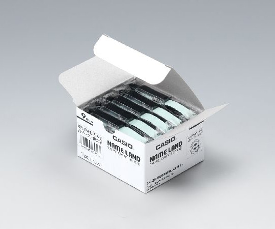 カシオ カシオ ネームランドテープ9mm幅 (白地/黒文字) 5本セット XR-9WE-5P-E 1個(ご注文単位1個)【直送品】