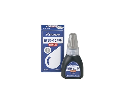 シヤチハタ Xスタンパー補充インキ 20ml 薄墨 XLR-20N 1個(ご注文単位1個)【直送品】