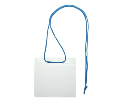 ソニック 吊り下げ名札 イベント用 紐:青 50枚入 VN-343-B 1パック(ご注文単位1パック)【直送品】