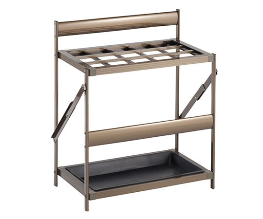 パックス工業 折りたたみ式アルミ製傘立て 15本用 AL-PBRS 1台(ご注文単位1台)【直送品】