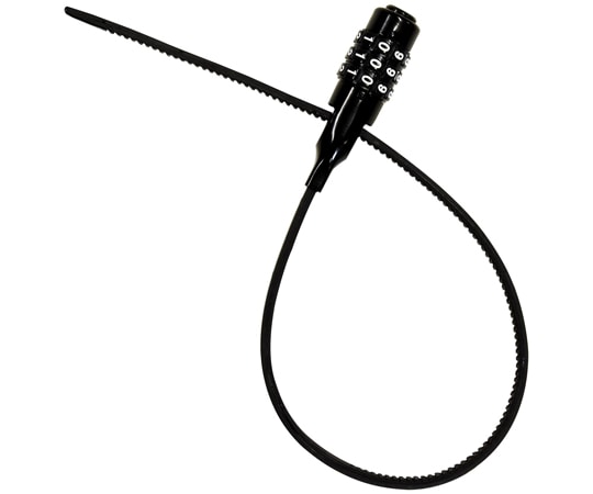 和気産業 ステンベルト錠 ブラック IB-155 1個（ご注文単位1個）【直送品】