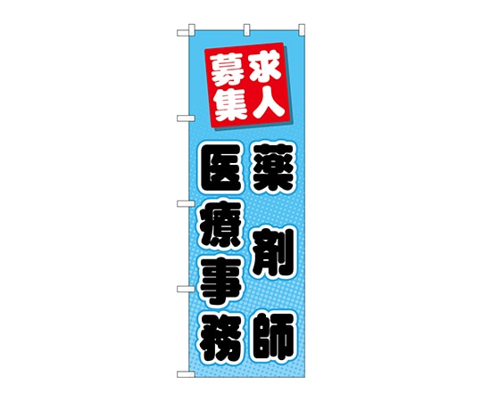 のぼり屋工房 のぼり 薬剤師医療事務 GNB-3234 1枚（ご注文単位1枚）【直送品】