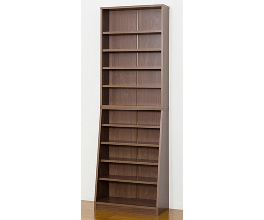 クロシオ 大容量ホームシェルフ W60 ウォールナット 12025 1台（ご注文単位1台）【直送品】