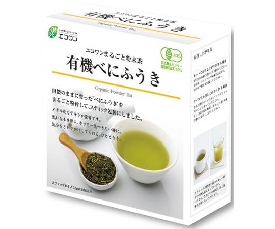 エコワン 有機べにふうき(粉末茶) 30包×40箱入  1ケース※軽（ご注文単位1ケース）【直送品】