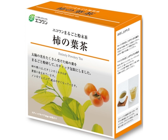 エコワン 柿の葉茶(粉末茶) 30包×40箱入  1ケース※軽（ご注文単位1ケース）【直送品】