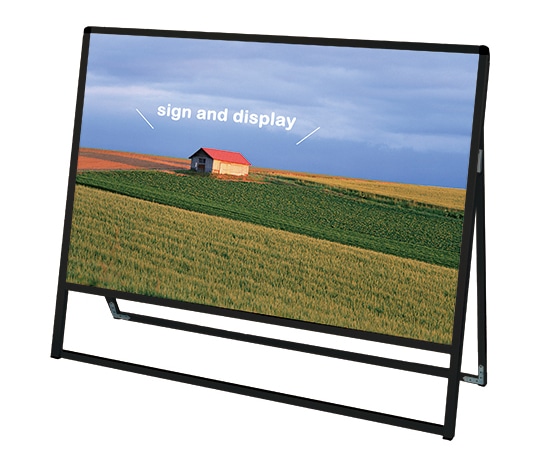 常磐精工 ブラックバリウススタンド看板 アルミ複合板タイプ 1200×900 片面 BVASKAP-1200X900K 1台（ご注文単位1台）【直送品】