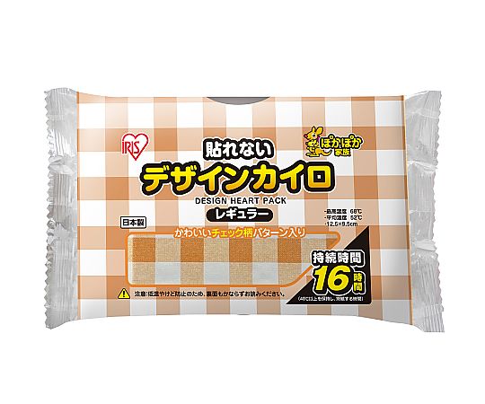 アイリスオーヤマ ぽかぽか家族 デザインカイロ 貼れないレギュラー10個入 0 1個（ご注文単位1個）【直送品】