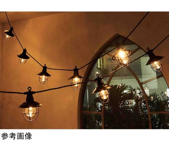 アズワン パーティーライトガーランド 280cm(屋外使用可) 37-20-5-1 1個（ご注文単位1個）【直送品】