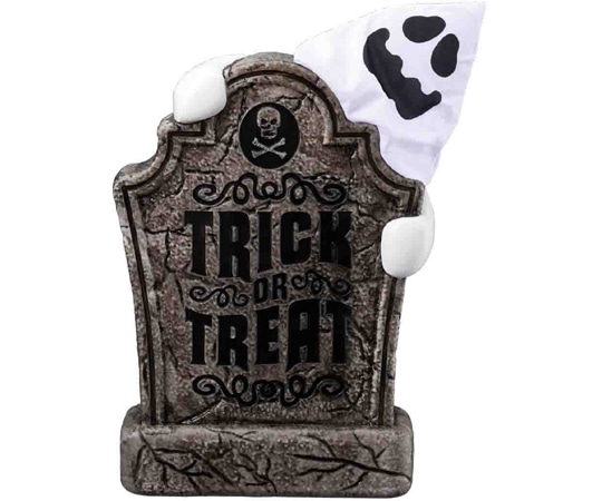 アズワン ムービングトゥームストーン ハロウィンホラー飾り お墓 37-22-9-1 1個（ご注文単位1個）【直送品】