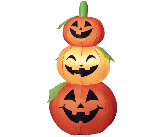 アズワン エアブロードール パンプキンピラミット ハロウィン 高さ120cm 37-23-4-1 1個（ご注文単位1個）【直送品】