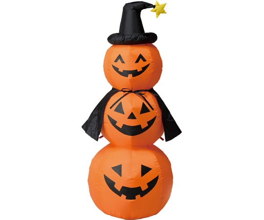 アズワン エアブロードール パンプキンウィッチ ハロウィン 高さ120cm 37-23-5-1 1個（ご注文単位1個）【直送品】