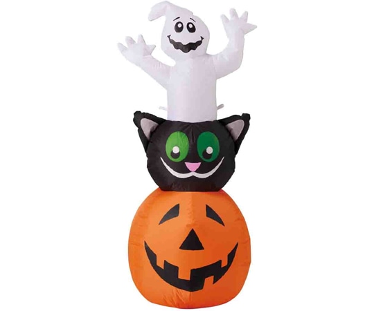 アズワン エアブロードール ゴーストピラミッド ハロウィン 高さ120cm 37-25-3-1 1個（ご注文単位1個）【直送品】