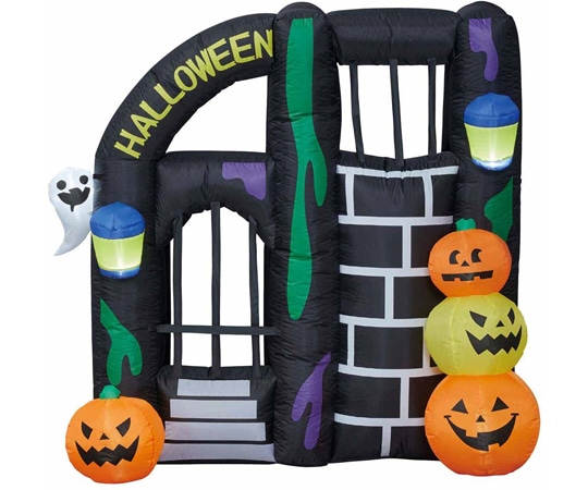 アズワン エアブロードール ハロウィン牢屋 幅195×高さ180cm 37-25-6-1 1個（ご注文単位1個）【直送品】