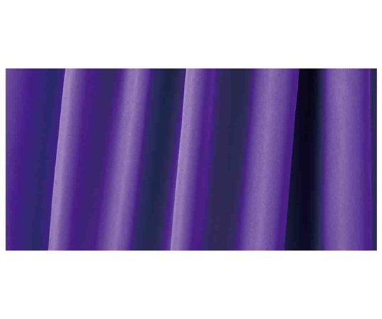 アズワン ハロウィンカラー サテンシート 90cm幅×2m 両面パープル 37-34-7-3 1個（ご注文単位1個）【直送品】