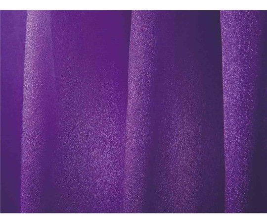 アズワン ラメネットシート 112cm幅×2m 両面 ハロウィンカラー パープル 37-34-9-3 1個（ご注文単位1個）【直送品】