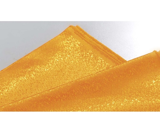 アズワン ジャカードサテンシート 112cm幅×2m 片面 秋カラー やまぶき 37-35-10-1 1個（ご注文単位1個）【直送品】