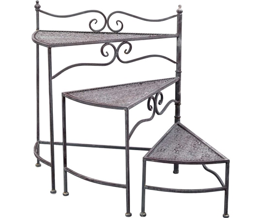 アズワン ステアーシェルフ グレー 37-100-2-1 1個（ご注文単位1個）【直送品】