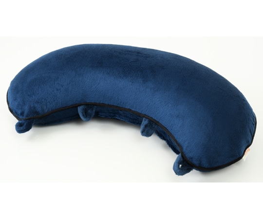 ニシダ マイクロビーズクッション ネイビー SHE-7005-20 1個（ご注文単位1個）【直送品】