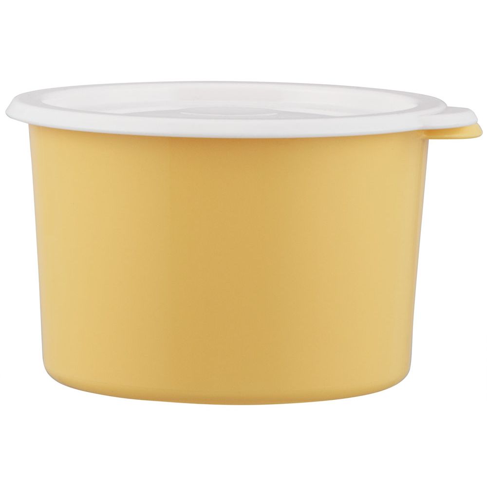 スケーター ワンタッチシール容器S くすみイエロー SOT6 1個（ご注文単位1個）【直送品】