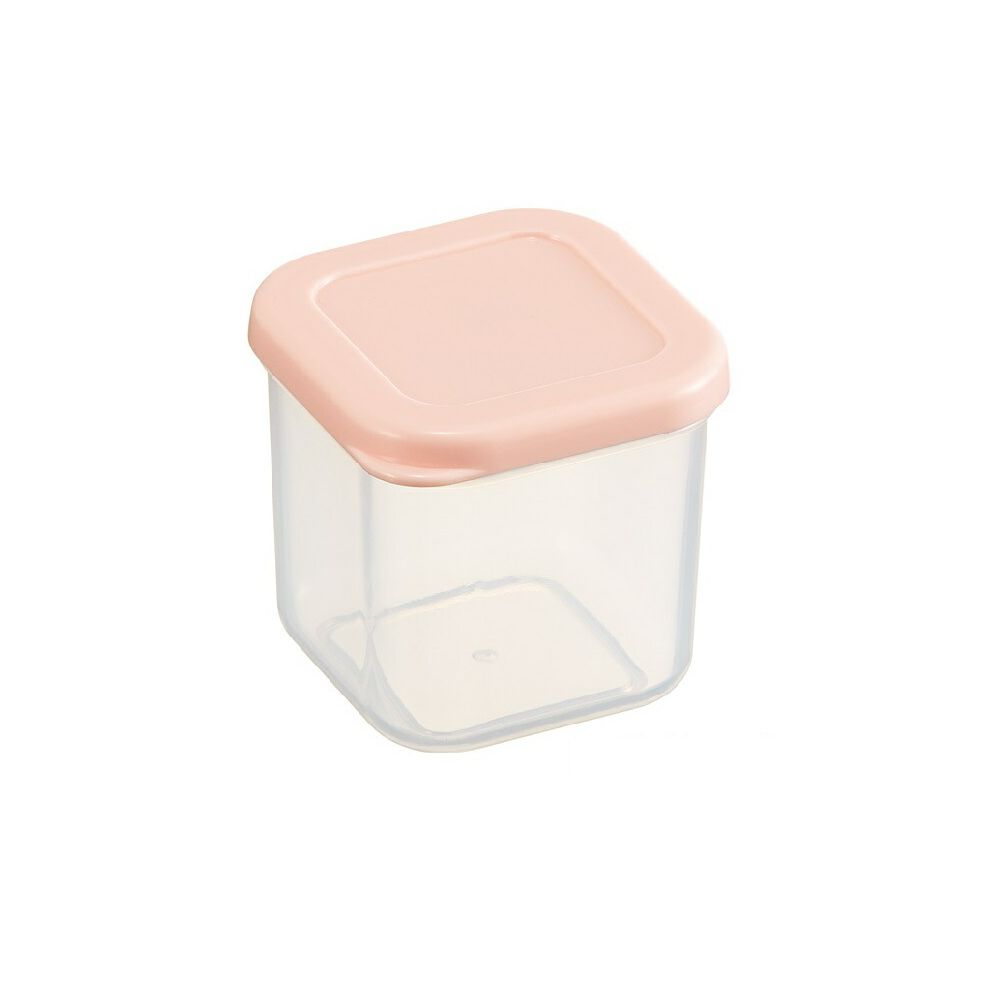 スケーター 作りおき小分け容器 角小4個 パウダーパステルPK CCBC4 1個（ご注文単位1個）【直送品】