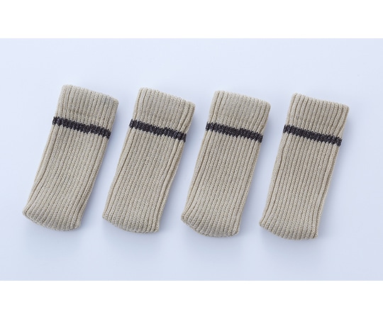 旭電機化成 ズレにくいイス脚カバー1脚用 アイボリー AIC-05IV 1個(ご注文単位1個)【直送品】