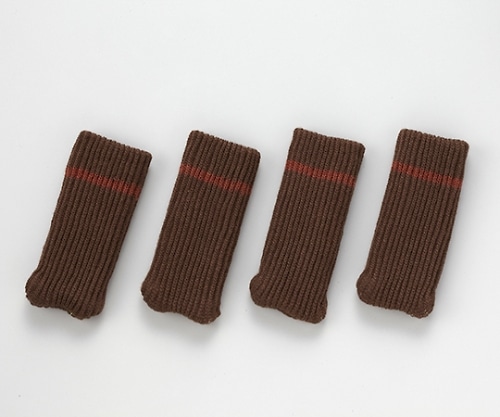 旭電機化成 キズつきにくいイス脚カバー ブラウン 1パック(16個入) AIC-01BR 1パック(ご注文単位1パック)【直送品】