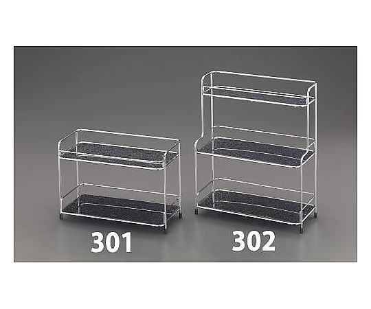 エスコ 290x130x198mm 収納棚 EA951FE-301 1個（ご注文単位1個）【直送品】