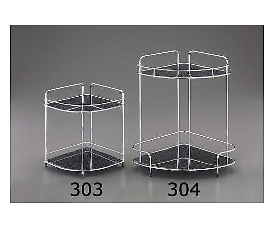 エスコ 192x192x244mm 収納棚(コーナー用) EA951FE-303 1個（ご注文単位1個）【直送品】