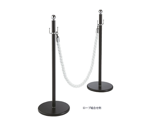 ストア・エキスプレス ガイドポール ゴールド 直径30×H90cm スチール製 粉体塗装 61-376-11-2 1台（ご注文単位1台）【直送品】