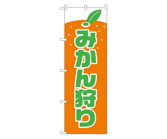 のぼり屋工房 みかん狩り のぼり 2236 1枚（ご注文単位1枚）【直送品】
