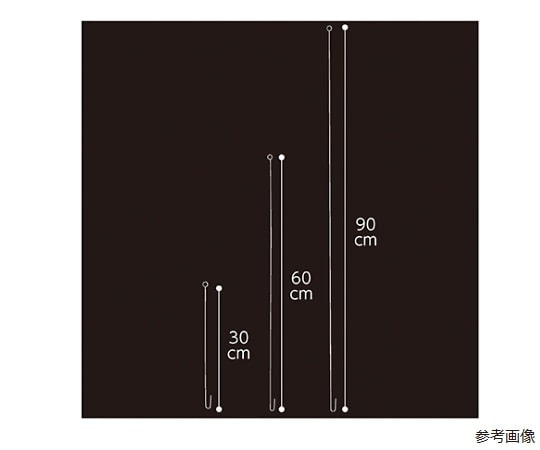 ストア・エキスプレス ステンレスワイヤー 100cm 1セット(10本入) 61-233-4-7 1セット（ご注文単位1セット）【直送品】