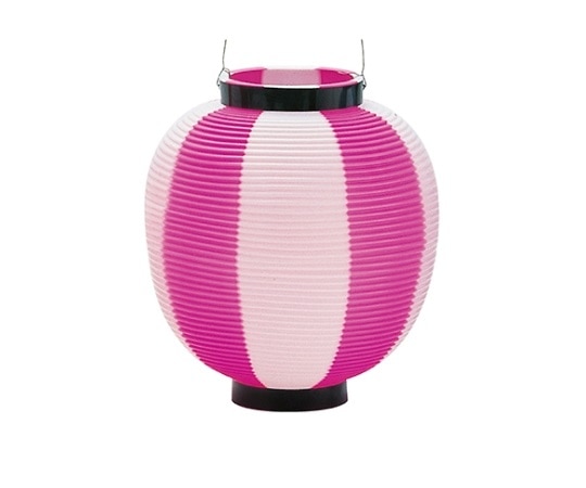 ストア・エキスプレス ちょうちん ピンク/白 入数1個 61-247-11-4 1個(ご注文単位1個)【直送品】