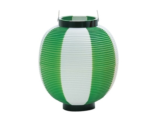 ストア・エキスプレス ちょうちん グリーン/白 入数20個 61-247-11-7 1セット(ご注文単位1セット)【直送品】