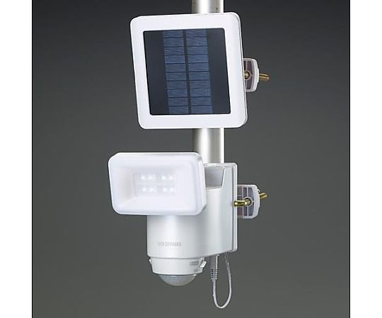 アズワン 1灯 防滴型LEDセンサーライト(ソーラー式) EA864CB-221B 1台(ご注文単位1台)【直送品】