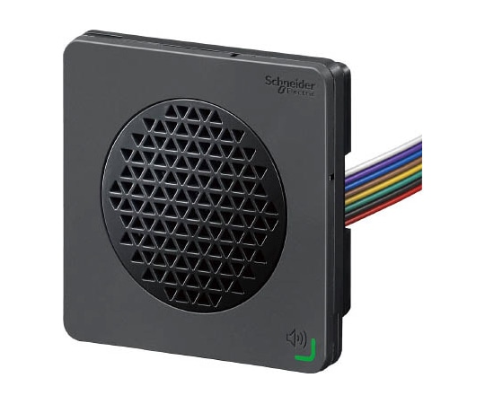 シュナイダーエレクトリック ハーモニー音声合成警報器 コーンスピーカ型 XVSV7BBN 1個(ご注文単位1個)【直送品】