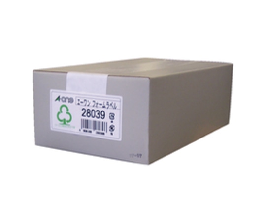 エーワン(A-ONE) フォームラベル 荷札 4面 1箱(2000片入) 28039 1箱(ご注文単位1箱)【直送品】