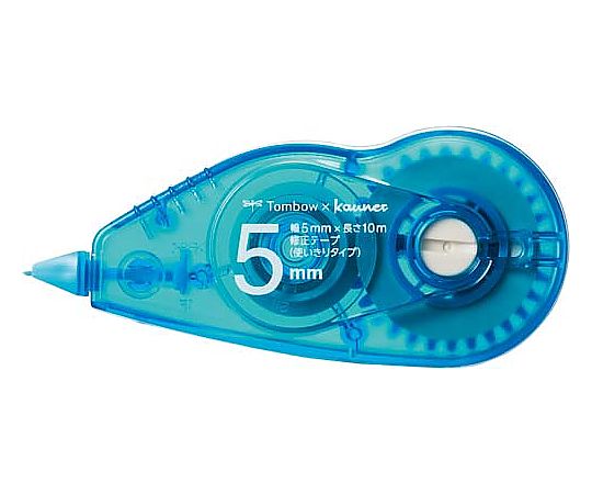トンボ鉛筆 トンボ×カウネット修正テープ幅5mmブルー CT-CG5C41BKA 1個(ご注文単位1個)【直送品】