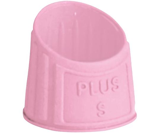 プラス 指サック メクリッコSサイズ ピンク 4個入 KM-301-PK 1パック(ご注文単位1パック)【直送品】