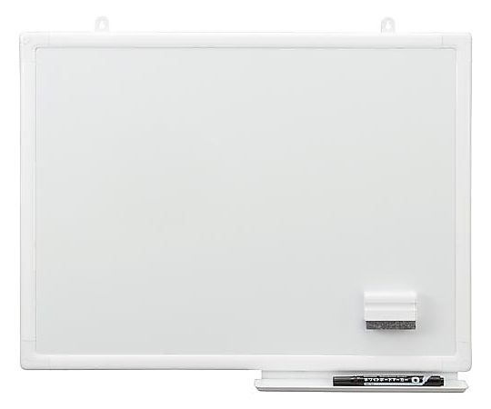 日学 樹脂枠ホワイトボード 白枠450×600mm RCW-14 1枚(ご注文単位1枚)【直送品】