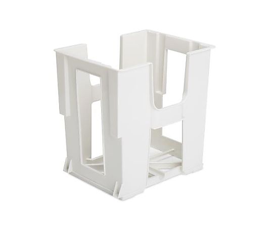 エスコ 365x285x365mm 新聞ストッカー(ホワイト/4個) EA954LB-10A 1セット(ご注文単位1セット)【直送品】