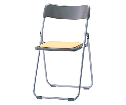 SANKEI(サンケイ) スチール折り畳み椅子 CF68-MY CG イエロー CF68-MY CGYE 1個(ご注文単位1個)【直送品】