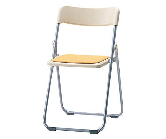 SANKEI(サンケイ) スチール折り畳み椅子 CF68-MY IV イエロー CF68-MY IVYE 1個(ご注文単位1個)【直送品】