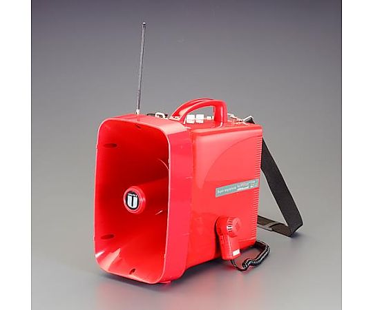 ユニペックス 30W メガホン(チューナー内蔵・ショルダー型/サイレン) EA916X-44A 1台（ご注文単位1台）【直送品】