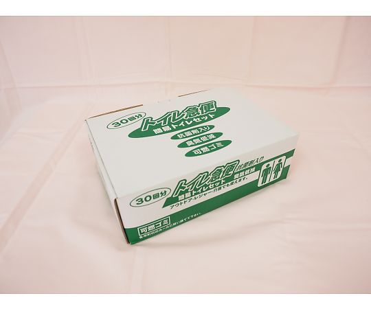 アズワン トイレ急便 30回分 1箱(30個入) TOILE-30 1箱（ご注文単位1箱）【直送品】