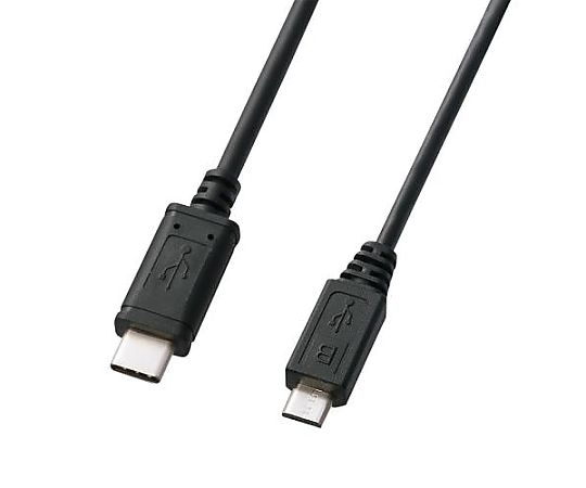 アズワン 1.0m USBケーブル(C-microB/2.0対応) EA764AC-76 1個(ご注文単位1個)【直送品】