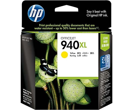ヒューレット・パッカード 純正インク HP940(C4909AA)イエロー C4909AA 1個(ご注文単位1個)【直送品】