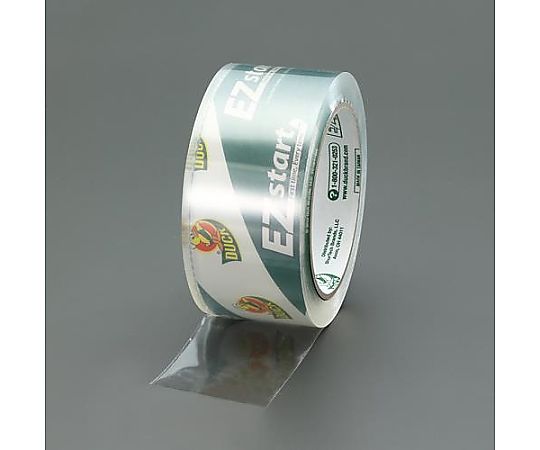 アズワン 48mmx 50m 梱包用透明テープ(静音)[DUCK] EA944RS-120B 1巻(ご注文単位1巻)【直送品】