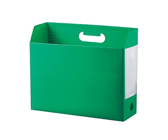 アズワン 102x317x261mm ファイルスタンド(横型/緑) EA954TD-57 1個(ご注文単位1個)【直送品】
