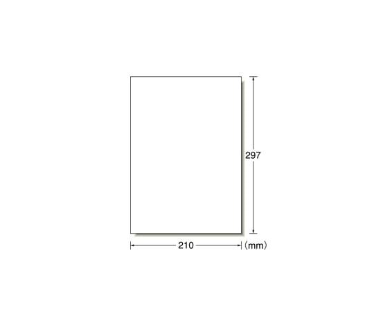エーワン(A-ONE) プリンタ用ラベル ノーカット 1箱(500シート入) L1AM500N 1箱(ご注文単位1箱)【直送品】