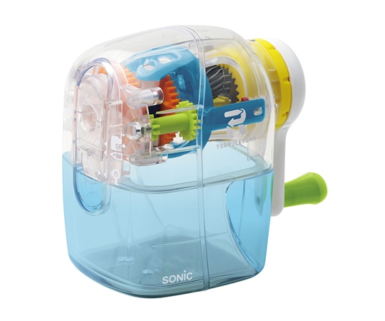 ソニック トガリターン 手動鉛筆削り 透明 EK-4297-T 1個(ご注文単位1個)【直送品】